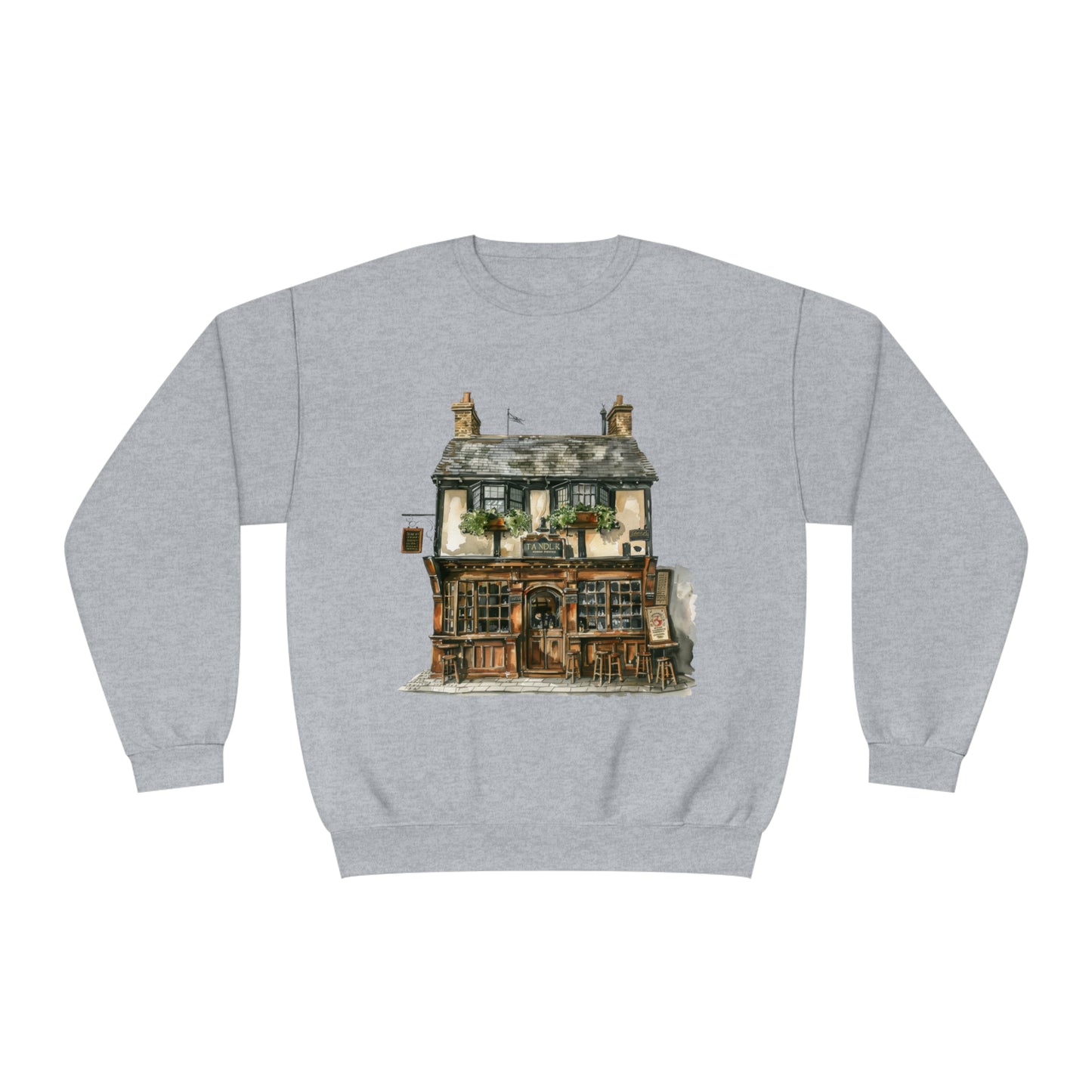 Unisex NuBlend® Crewneck Sweatshirt - Charming British House