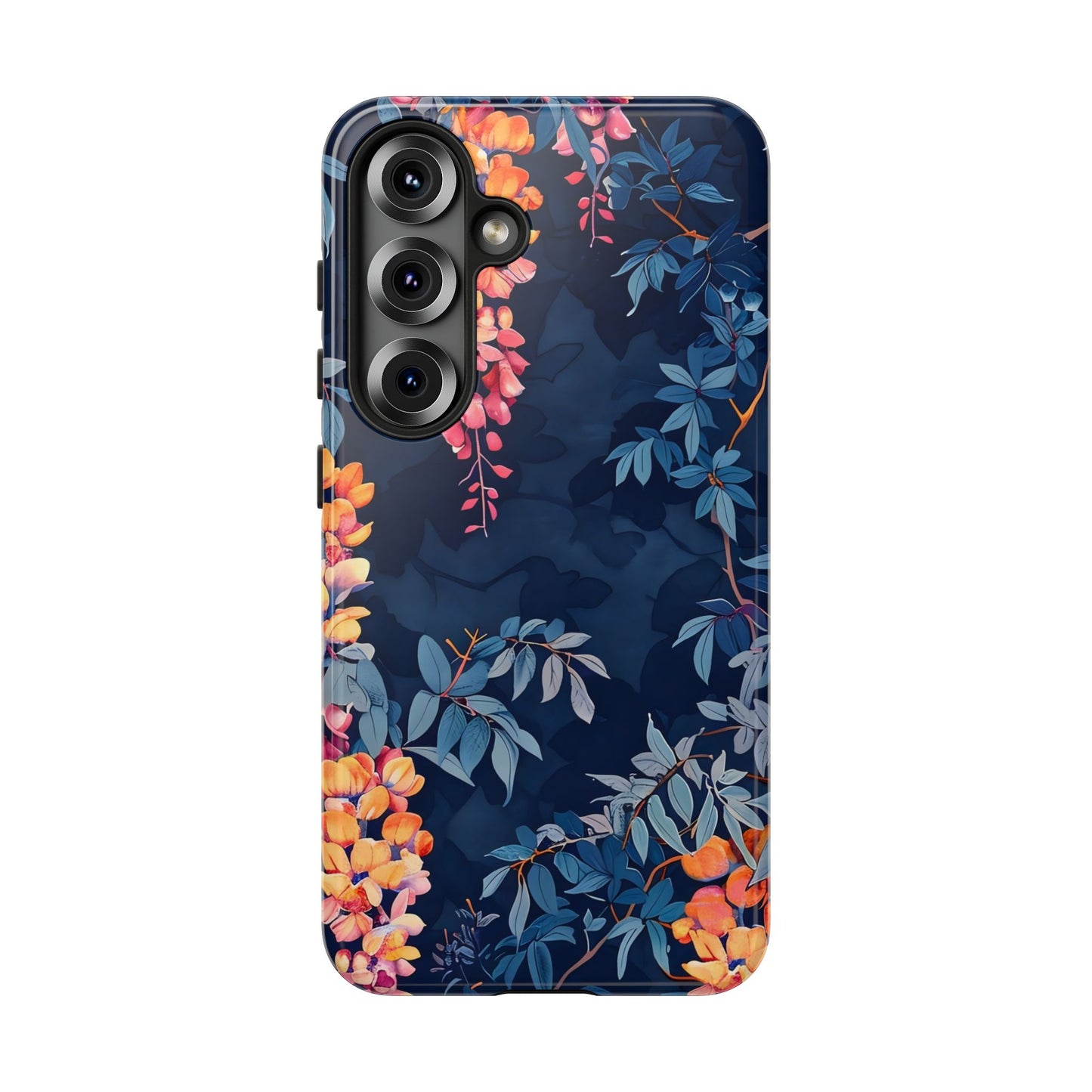 Floral iPhone Case, Tough Phone Cover, Gift for Her, Nature Lover Accessory, Spring Decor, Unique Floral Design
