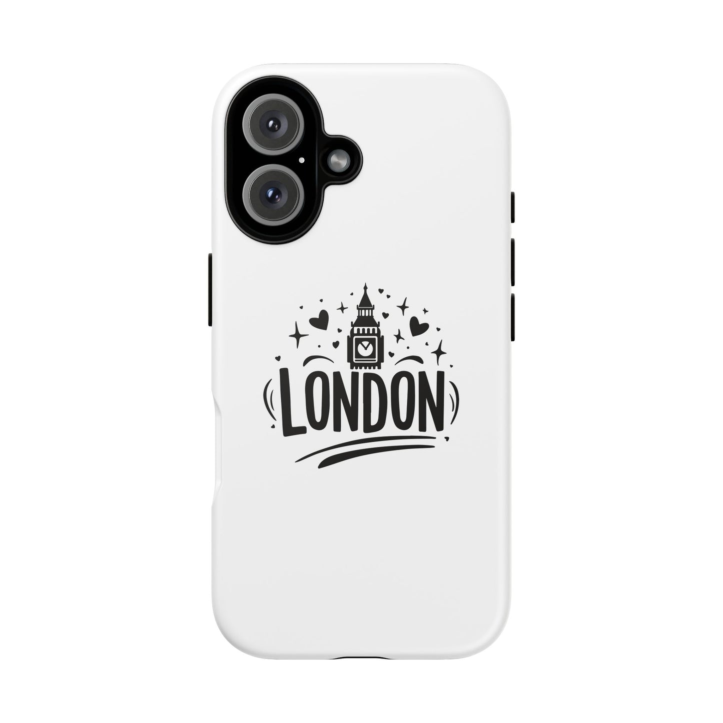 Tough Cases: London Design Phone Case - Stylish Protection for Travelers