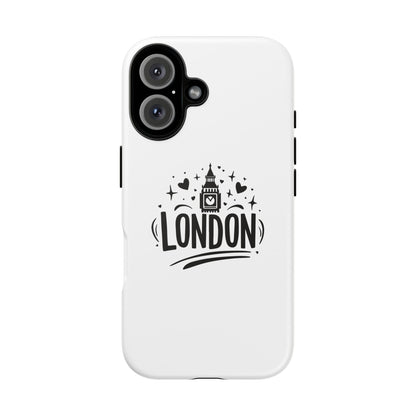 Tough Cases: London Design Phone Case - Stylish Protection for Travelers