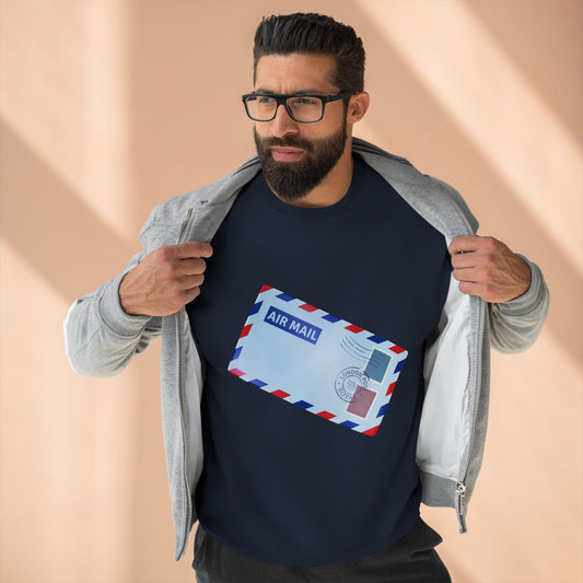 Unisex Crewneck Sweatshirt - Vintage British Air Mail