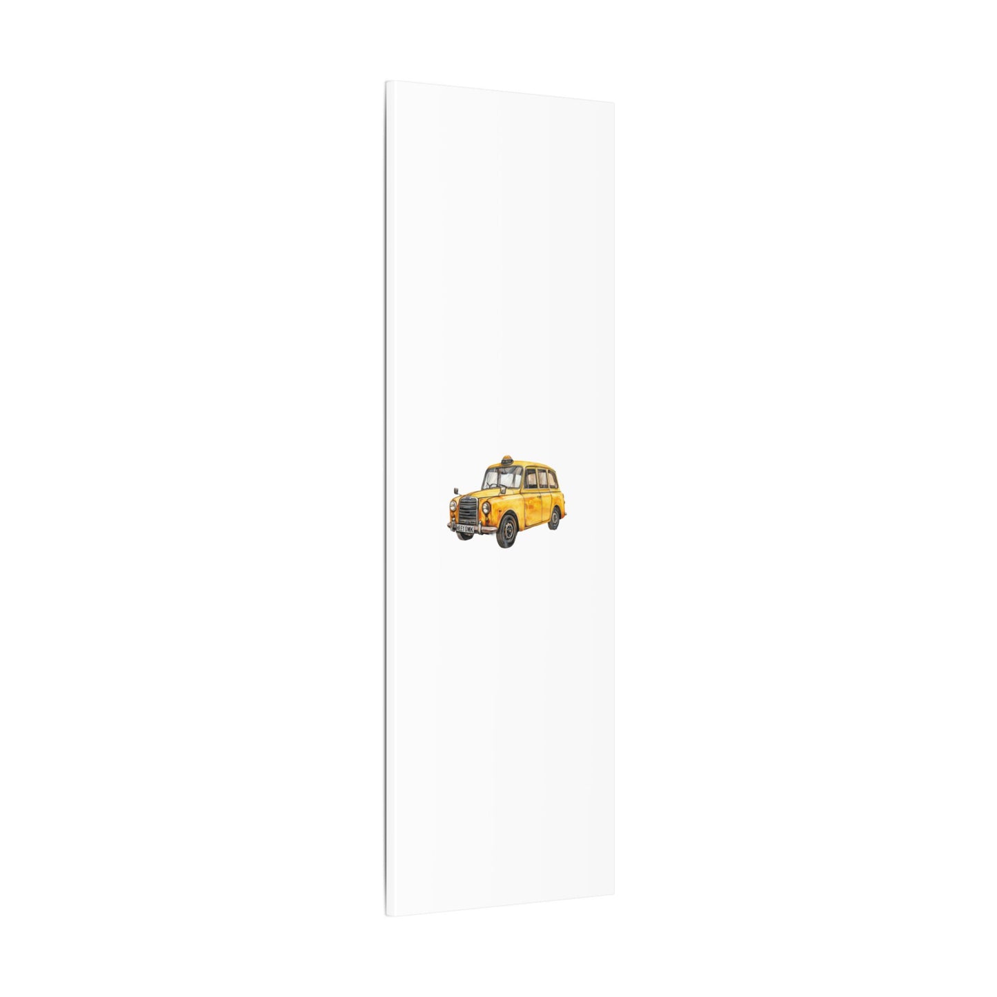 Vintage Taxi Matte Canvas, Stretched, 0.75" (Multi-Size)