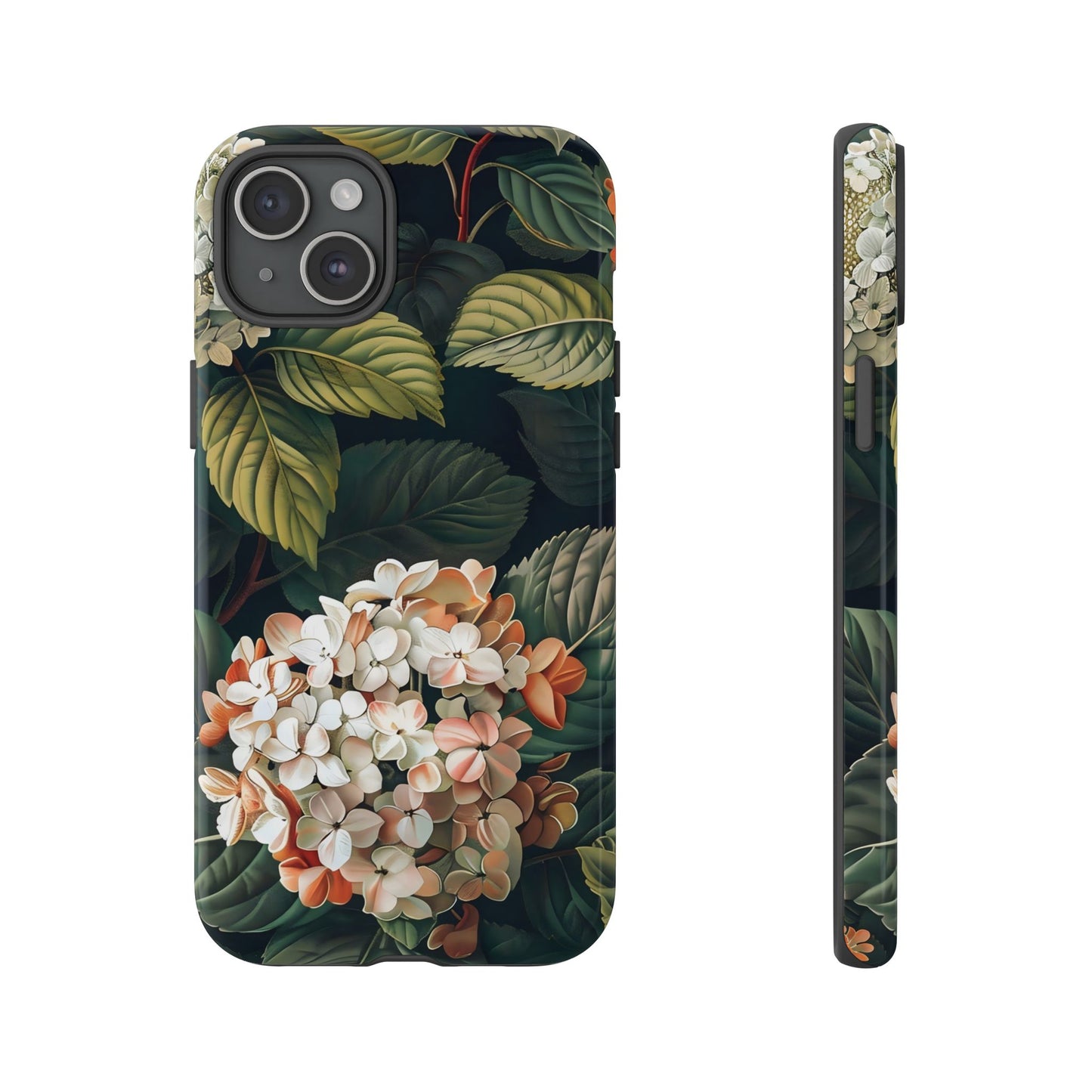 Floral Phone Case - Tough Cases, Nature Lover Gift, Floral Design, Botanical Phone Cover, Stylish Cellphone Accessory, Mother's Day Gift