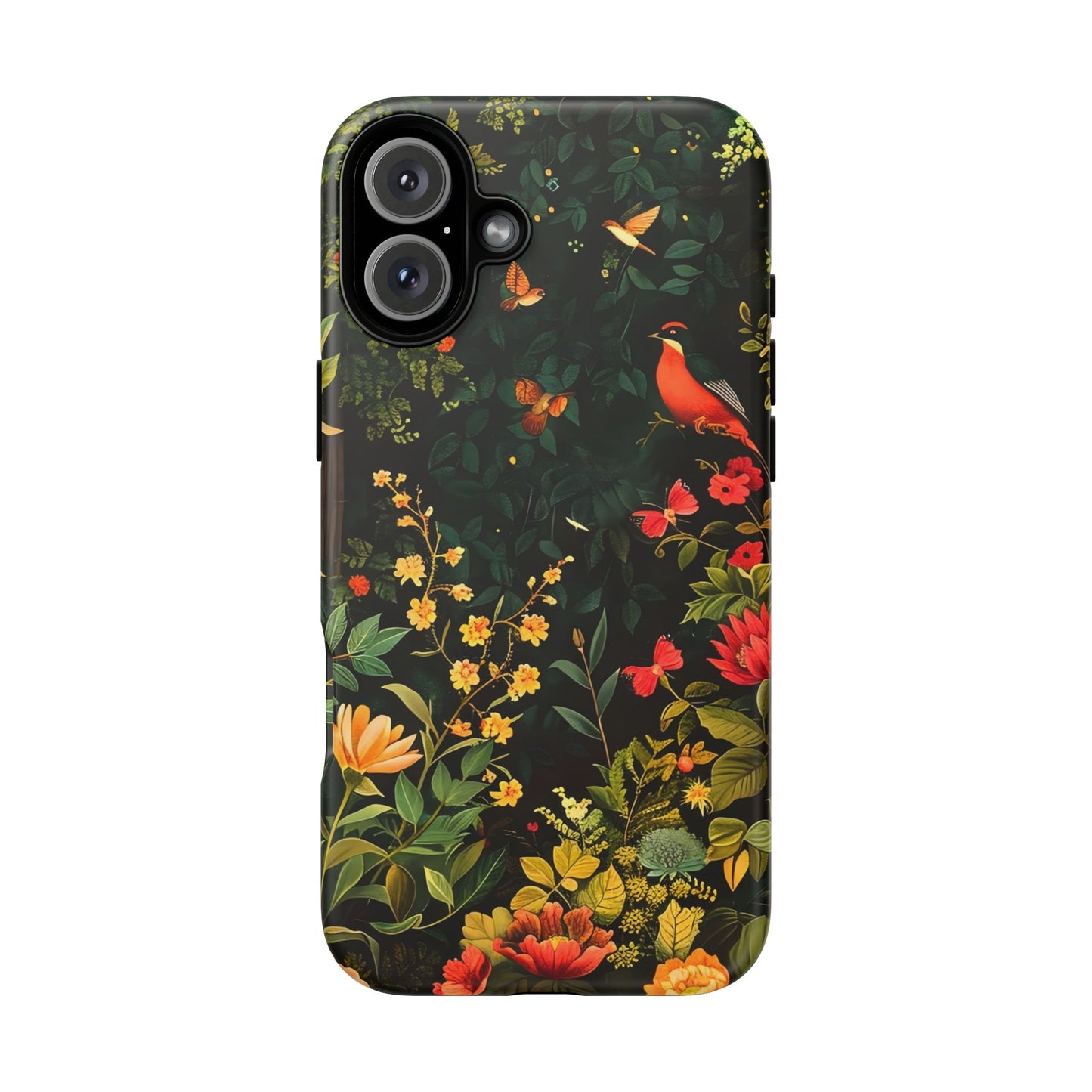 Floral Tough Phone Case, Nature-Inspired Design, Ideal for Garden Lovers, Gift for Birthdays, Christmas, Eco-Friendly Accessory