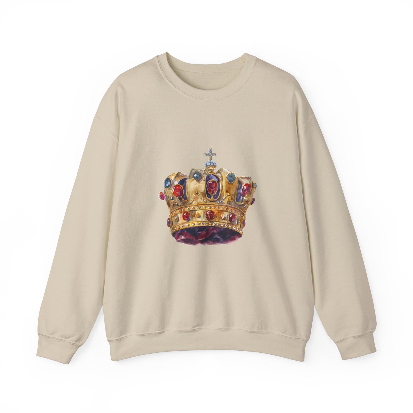 Unisex Heavy Blend™ Crewneck Sweatshirt High Grade - British Royal Crown