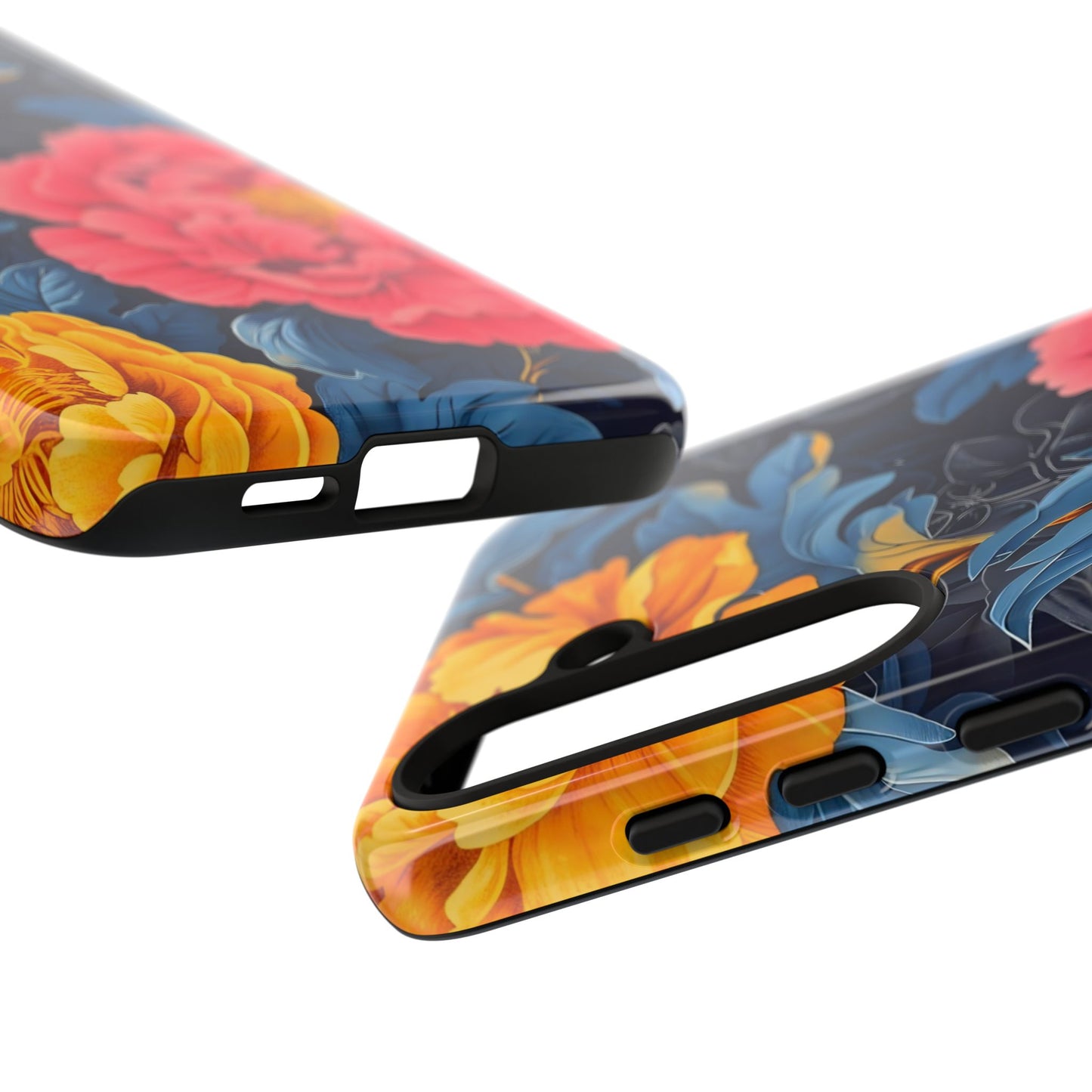 Floral Phone Case, Tough Cases, Stylish Mobile Cover, Gifts for Her, Phone Accessories, Unique Flower Design