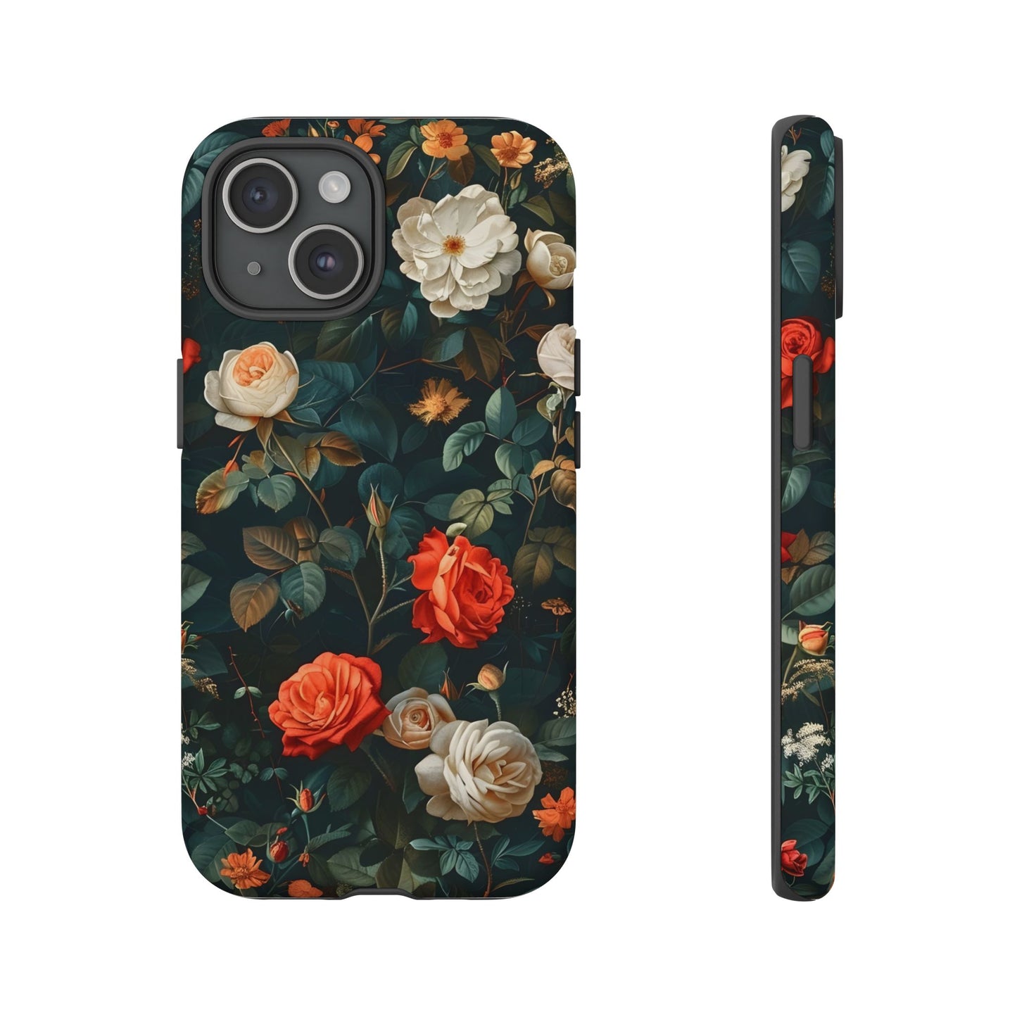 Floral Phone Case | Tough Cases with Elegant Design | Gift for Her, Mother's Day, Birthdays, Personalized, Trendy Tech Accessories