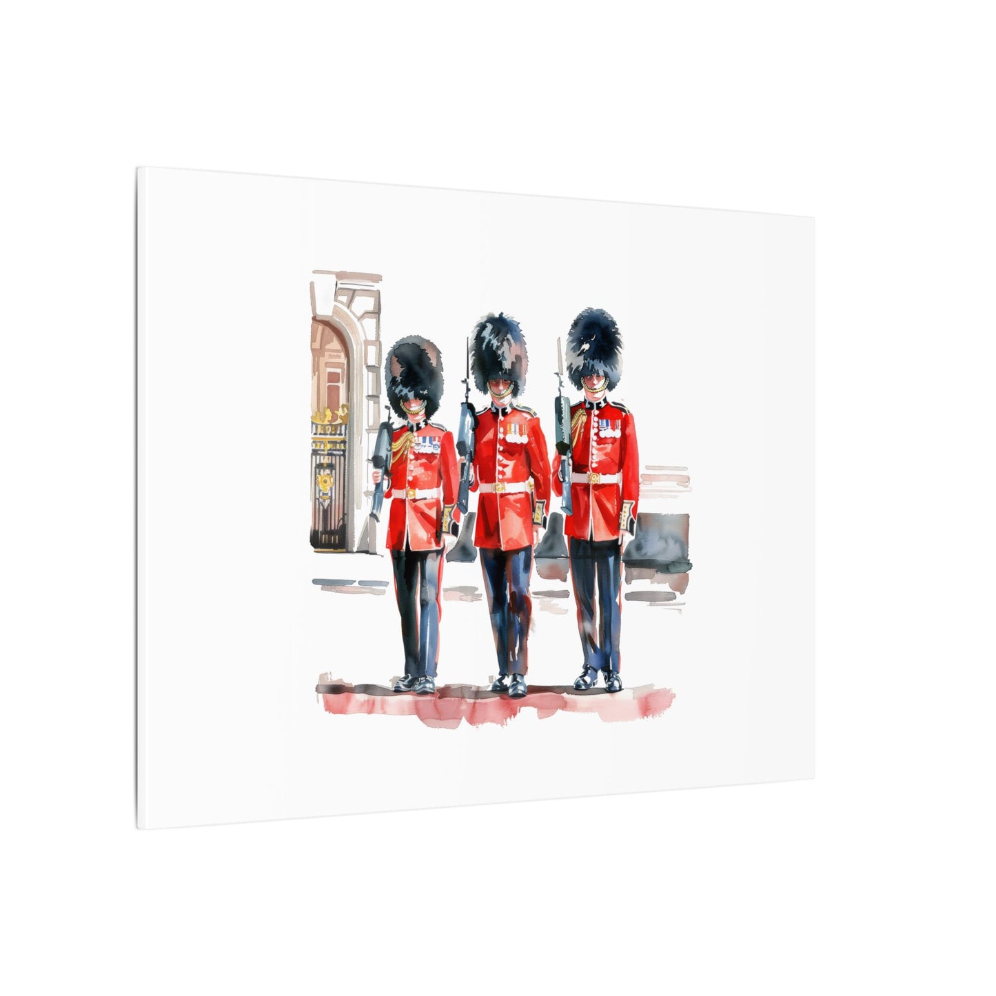 Royal Guards Canvas Print, British Wall Art, Home Decor, Unique Gift, London Culture