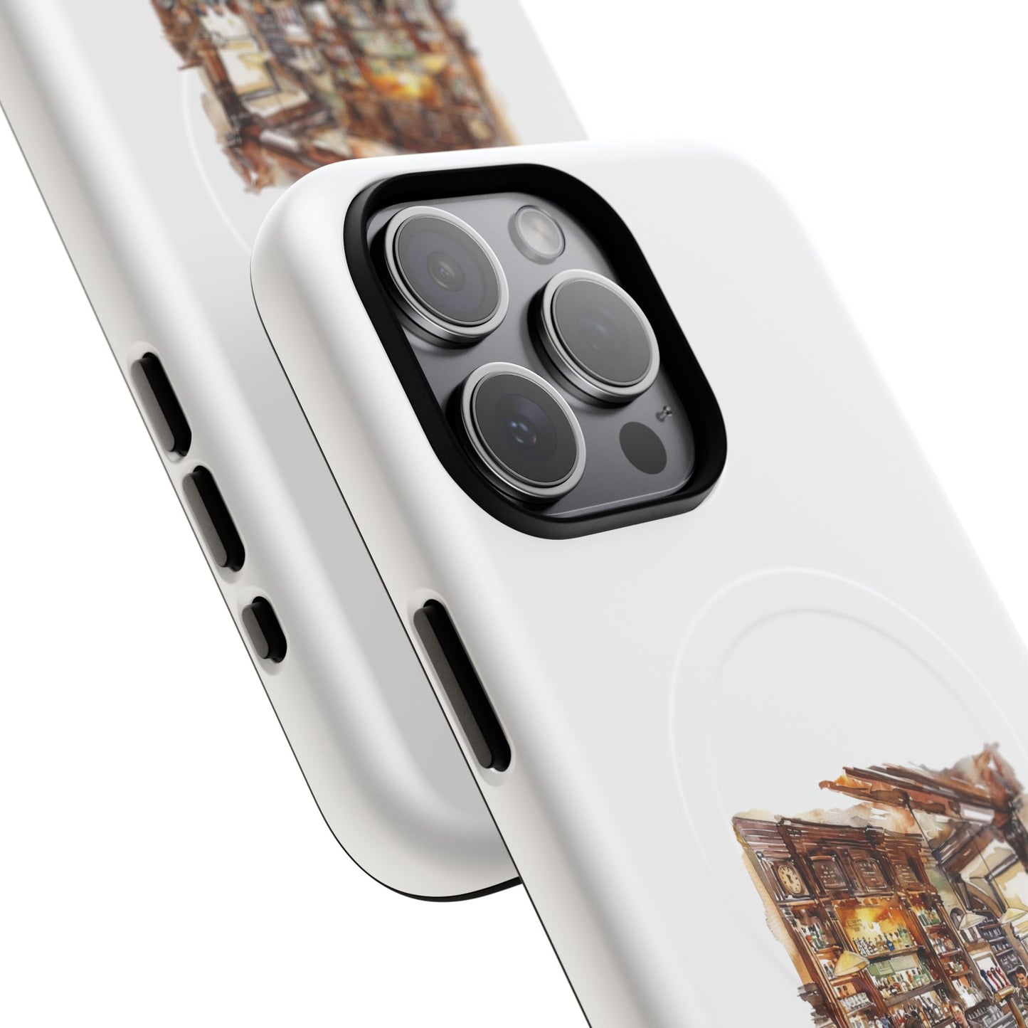 Artistic Tough Magnetic Phone Case for Secure Style, Protective Cover, Customizable Gift, Unique Accessories, Everyday Use