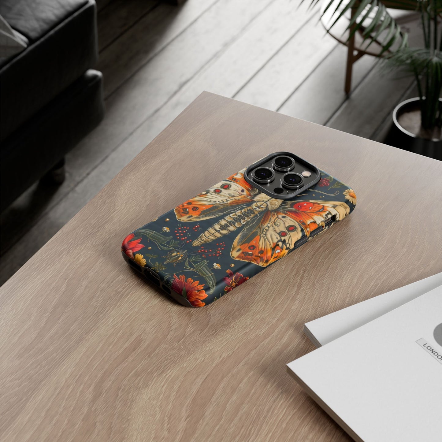 Artistic Butterfly Phone Case for Nature Lovers, Eco-friendly, Gift for Birthdays, Holidays, Unique Cell Phone Accessories
