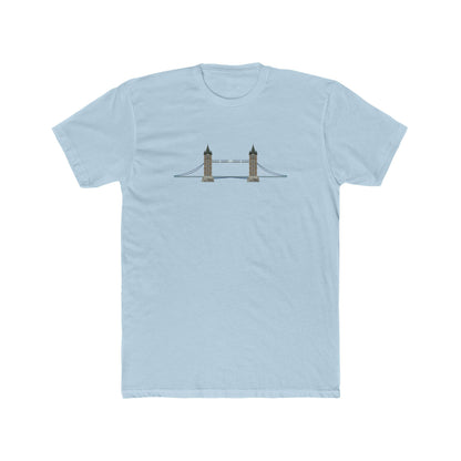 Tower Bridge - Iconic London Landmark Cozy Unisex Cotton Crew Tee