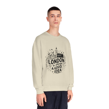 Unisex NuBlend® Crewneck Sweatshirt - London is always a good idea