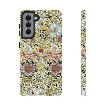 Floral Phone Case - Tough Cases, Floral Design, Stylish, Protective, Unique Gift for Her, Phone Accessories