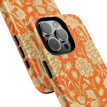 Floral Phone Case, Vibrant Tough Cases for Garden Lovers, Stylish Protection, Gift for Birthdays, Spring Decor, Unique Design