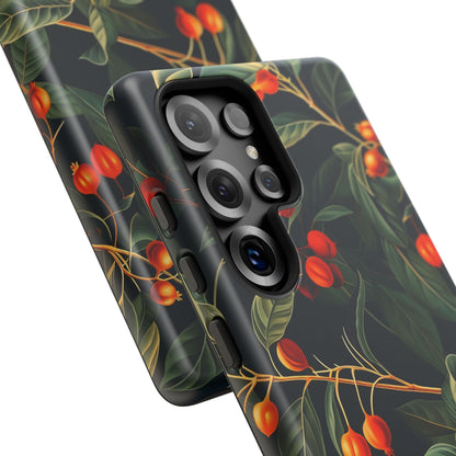 Tough Cases, Floral Phone Case, Nature-Inspired Tech, Unique Gift, Phone Accessory, Botanical Design, Fall Vibes