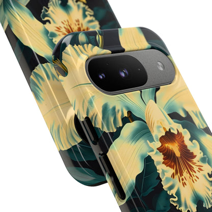 Floral Phone Case - Tough Cases with Orchid Design, Durable Smartphone Cover for Nature Lovers, Floral Gift for Her, Botanical [...]
