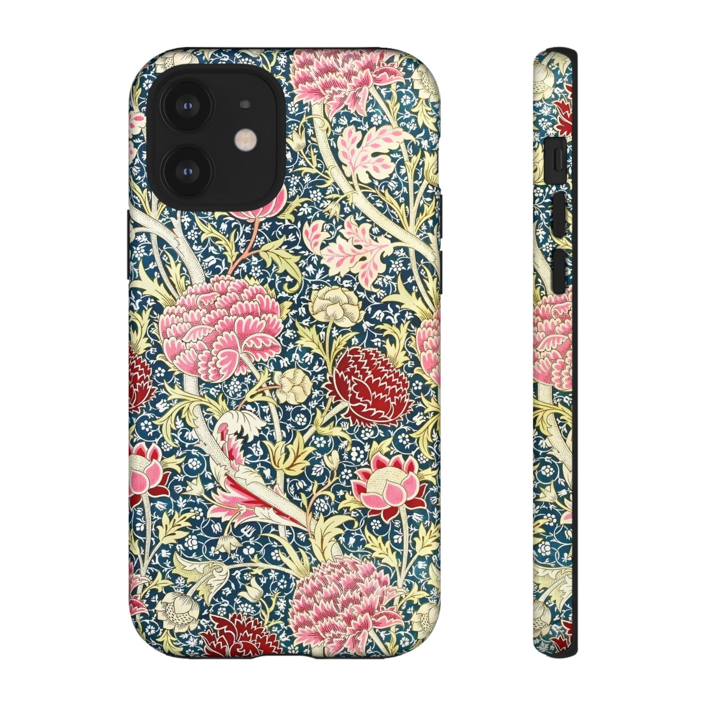Floral Phone Case, Tough Cases, Durable Phone Cover, Stylish Phone Protector, Gift Idea for Nature Lovers, Floral Pattern Tech Accessories