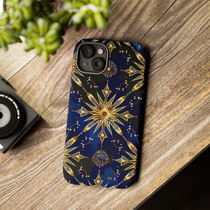 Tough Cases Phone Case with Celestial Design, Stylish Phone Cover, Unique Gift for Space Lovers, Durable Protection, Cosmic Art