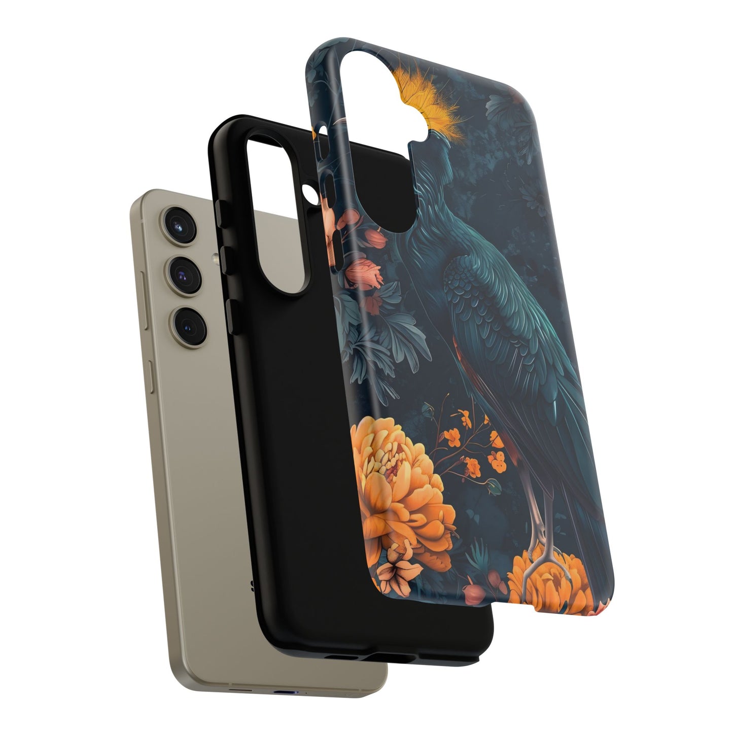 Tough Cases: Stylish Phone Case with Vibrant Parrot Design, Floral Phone Cover, Unique Gift for Bird Lovers, Trendy Tech Accessory, [...]
