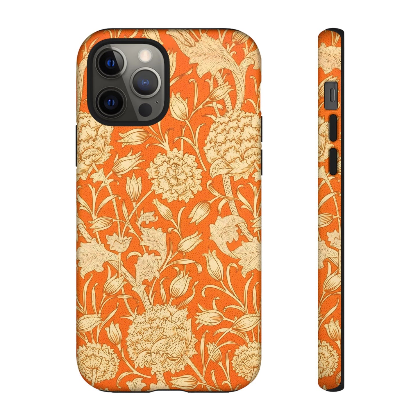 Floral Phone Case, Vibrant Tough Cases for Garden Lovers, Stylish Protection, Gift for Birthdays, Spring Decor, Unique Design
