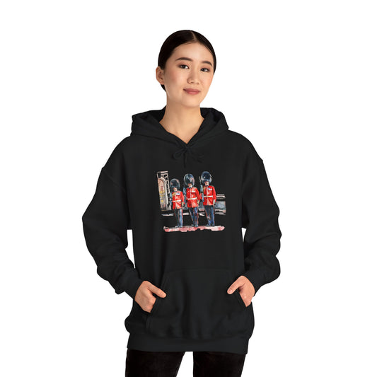 Unisex Heavy Blend™ Hooded Sweatshirt - A Legacy in Red - Cornwall’s Army Museum