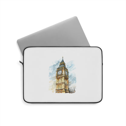Stylish Big Ben Laptop Sleeve | Travel Accessory, Unique Gift for Students, Home Office Decor, Tech Organizer, Anniversary Gift