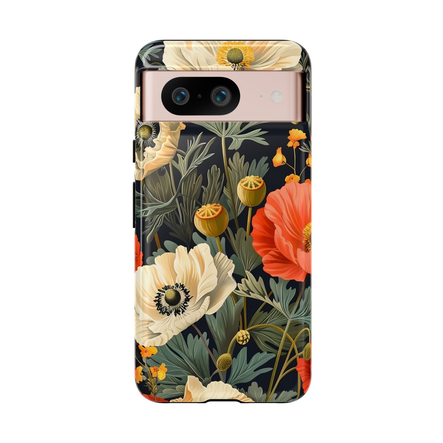 Floral Phone Case - Tough Cases with Vibrant Garden Design, Phone Accessory, Gift for Her, Spring Style, Nature Lover