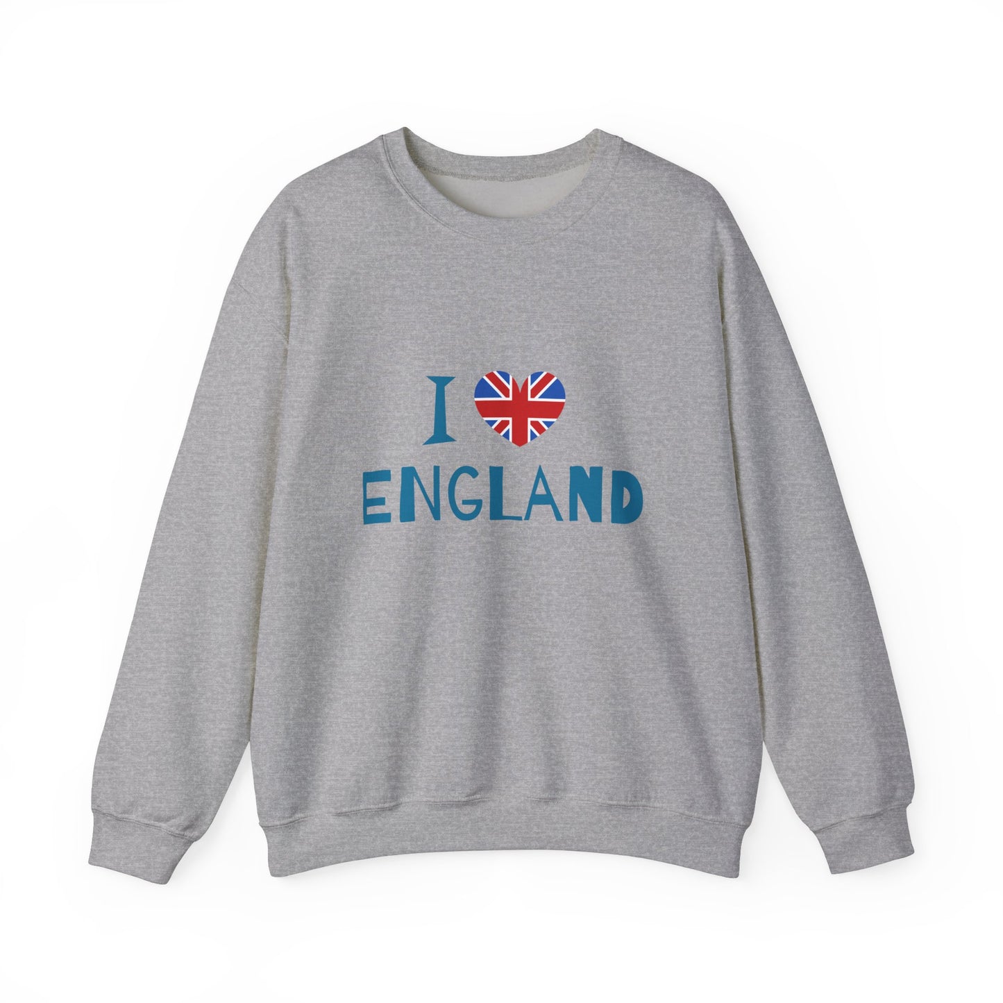 Unisex Heavy Blend™ Crewneck Sweatshirt Cozy  - I Love England