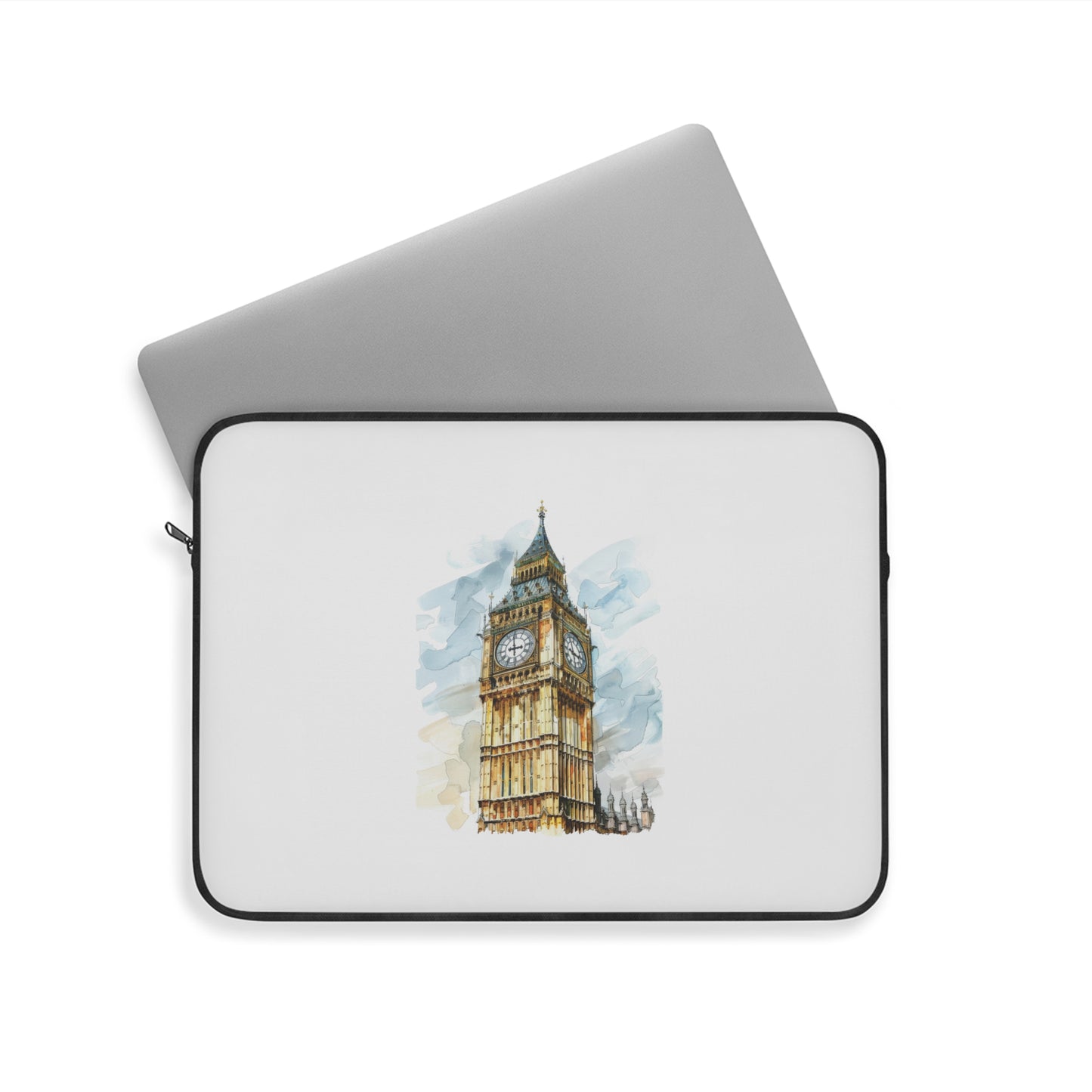 Stylish Big Ben Laptop Sleeve | Travel Accessory, Unique Gift for Students, Home Office Decor, Tech Organizer, Anniversary Gift