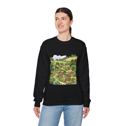 Unisex Heavy Blend™ Crewneck Sweatshirt - Charming British Nature