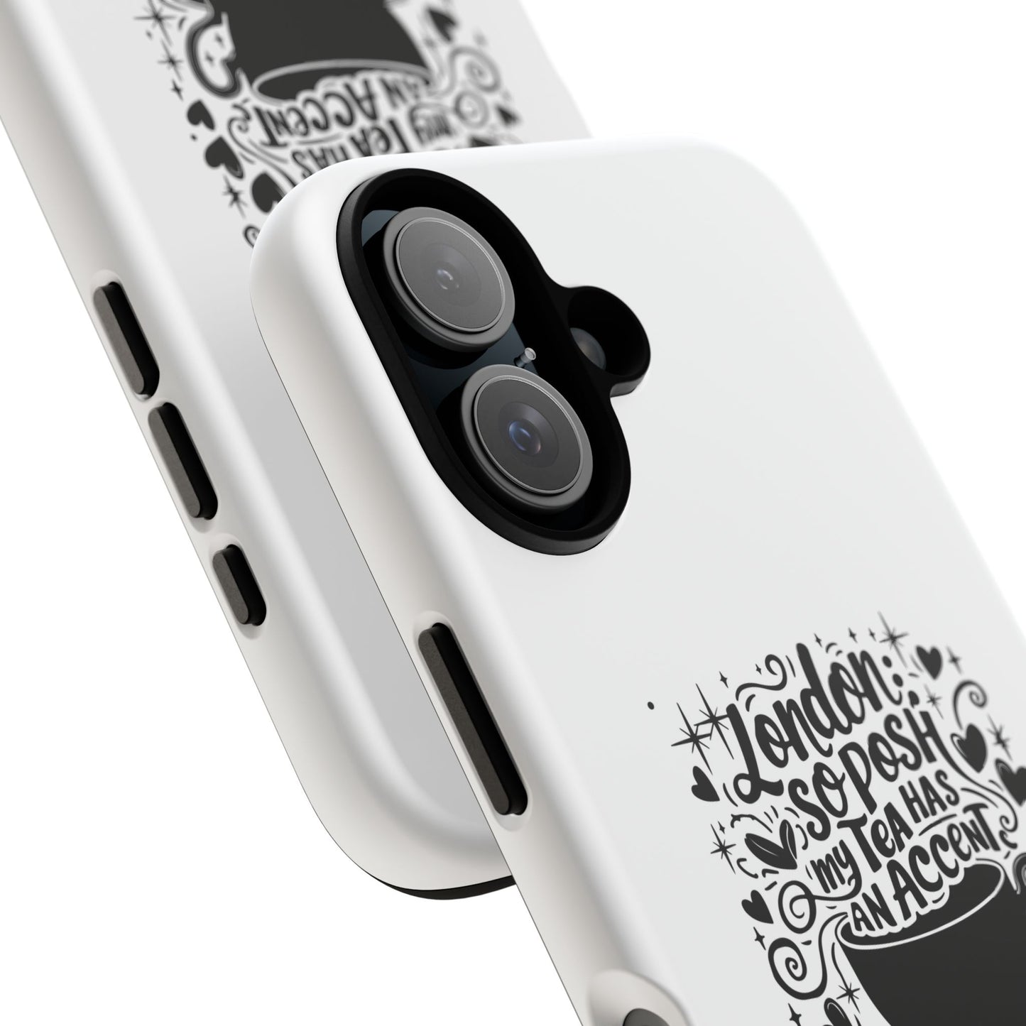 Posh Tea iPhone Case - London Accent Design