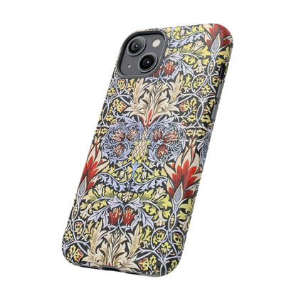 Stylish Phone Case - Floral Design, Tough Cases, Gift for Her, Phone Accessories, Trendy Tech, Unique Cell Phone Cover