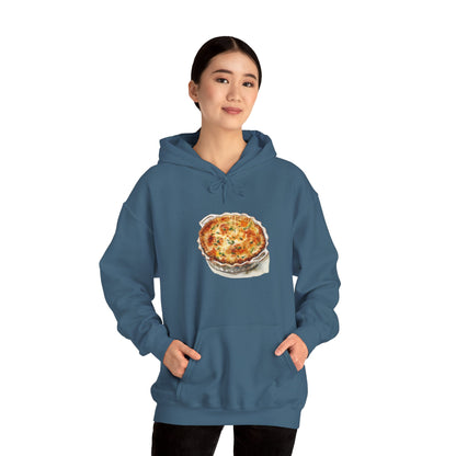 Unisex Heavy Blend™ Hooded Sweatshirt - Savor the Majesty - Iconic British Royal Foods