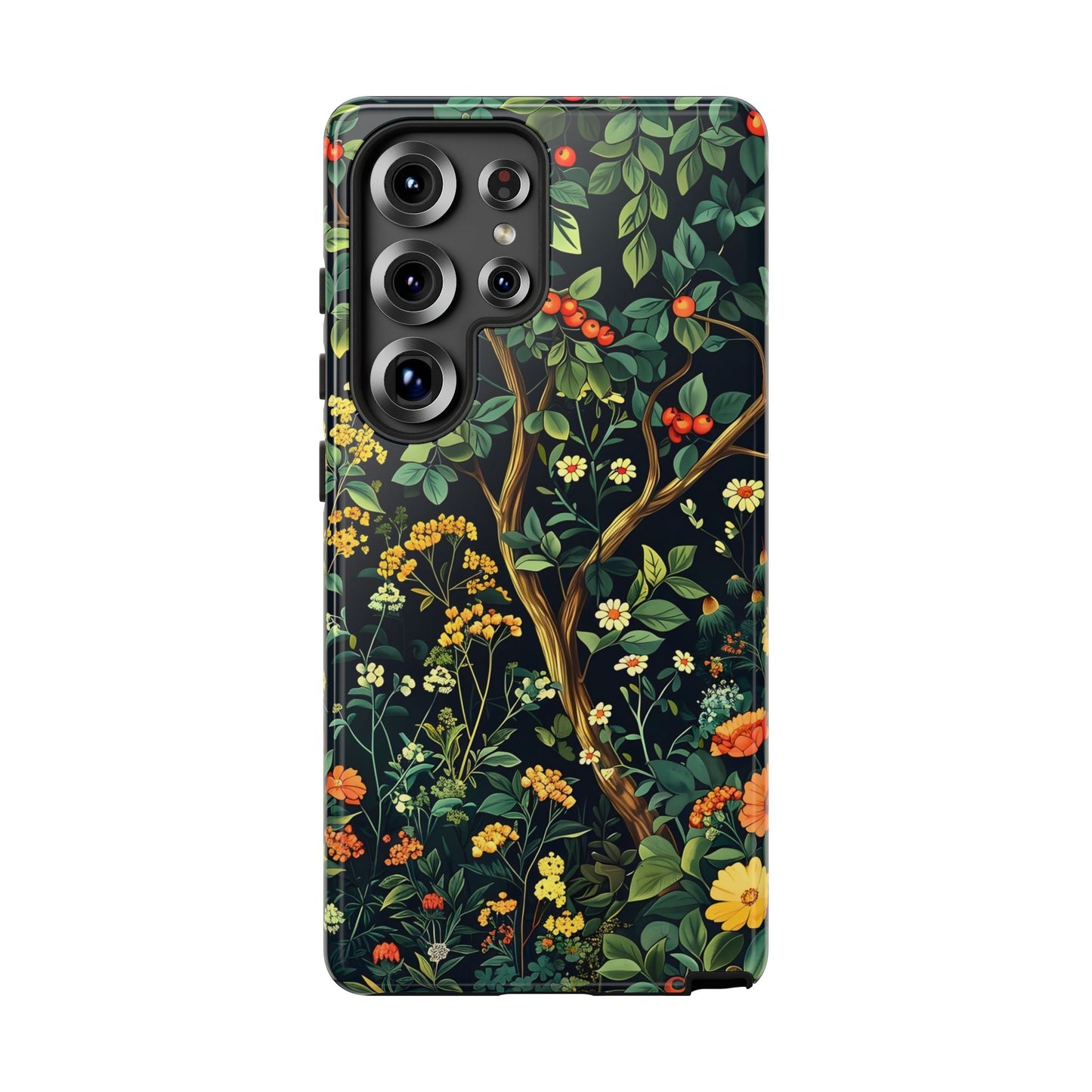 Floral Phone Case - Tough Cases, Colorful Nature Design, Gift for Flower Lovers, Phone Accessory, Unique Cell Phone Cover
