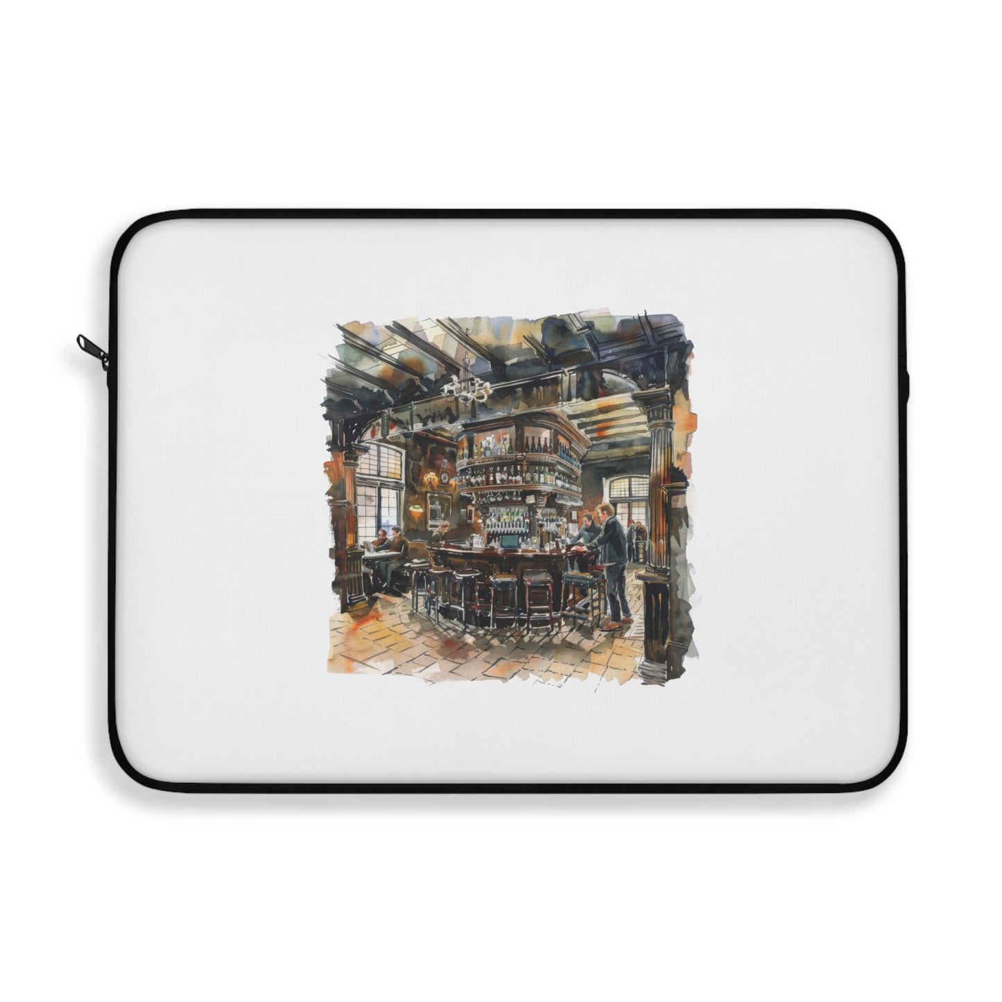 Union Jack Pub Laptop Sleeve