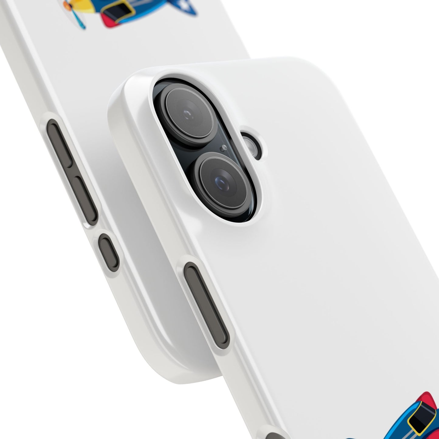 Colorful Airplane Slim Phone Case - Travel Lover's Gift, Airplane Accessories, Unique Phone Cover, Birthday Gift, Everyday Use