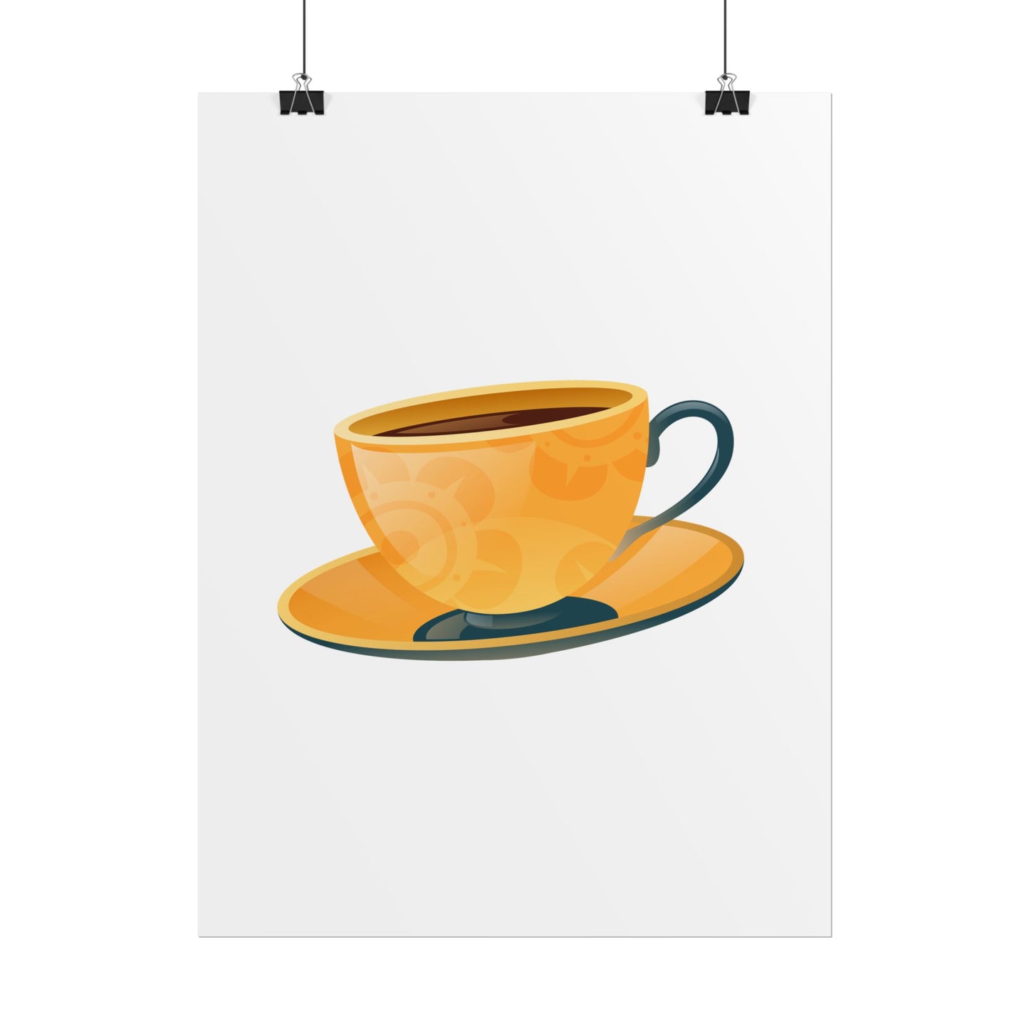 Coffee Lovers Rolled Posters, Cute Coffee Art, Kitchen Decor, Coffee Shop Print, Gift for Coffee Enthusiasts