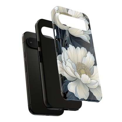 Elegant Floral Phone Case, Floral iPhone Cover, Flower Art Phone Case, Eco-Friendly Mobile Protection, Tough & Stylish Phone Case