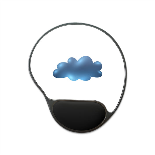 Stylish Cloud Design Mouse Pad with Wrist Rest, Ergonomic Office Accessory for Home and Office, Gift for Students and Professionals