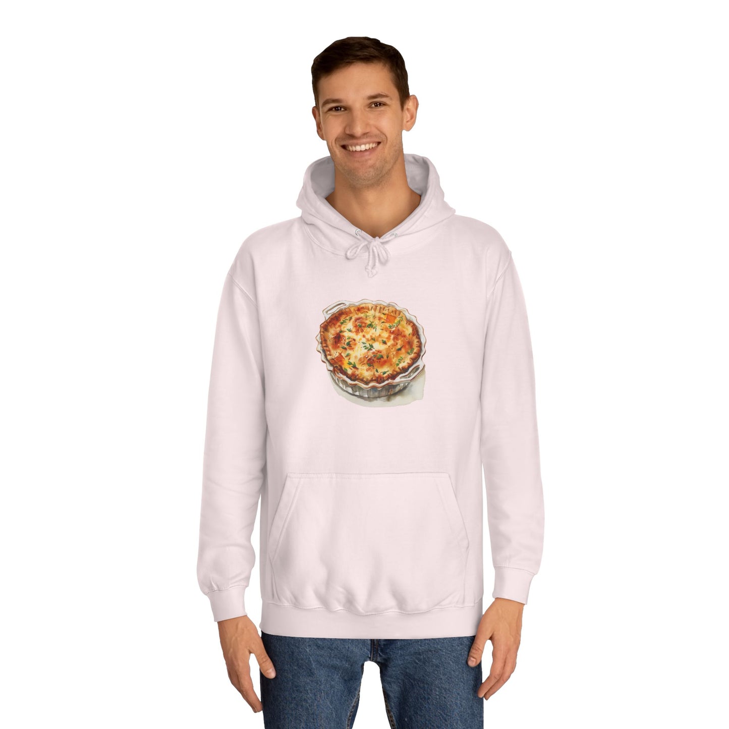 Unisex College Hoodie - Classy  British Royal Feast
