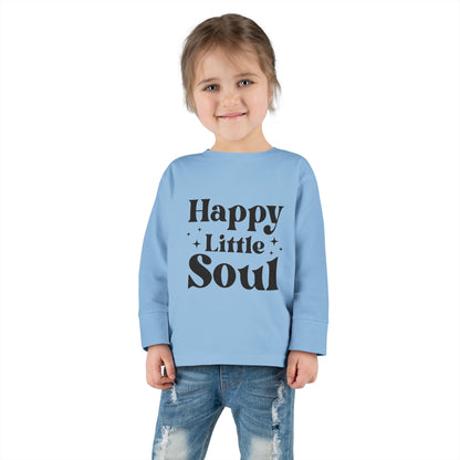 Happy Little Soul Toddler Long Sleeve Tee - Cute & Comfortable Kids Apparel