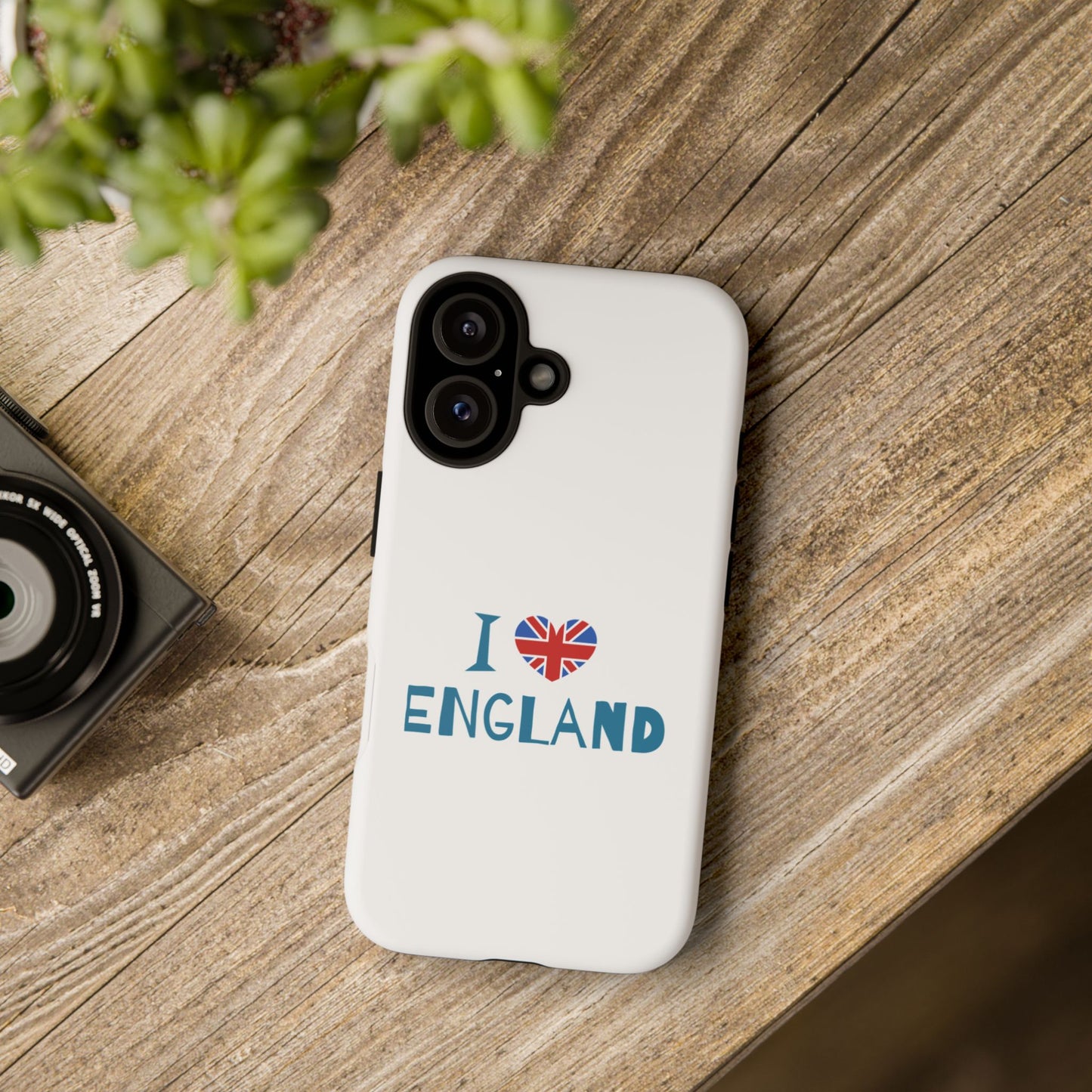 I Love England Phone Case - Stylish Tough Cases for UK Enthusiasts