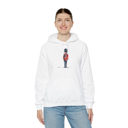 Unisex Heavy Blend™ Hooded Sweatshirt - Cornish Courage - Red Jackets of Bodmin
