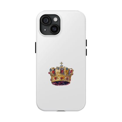 Royal Crown Tough Phone Case - Durable and Stylish Protection