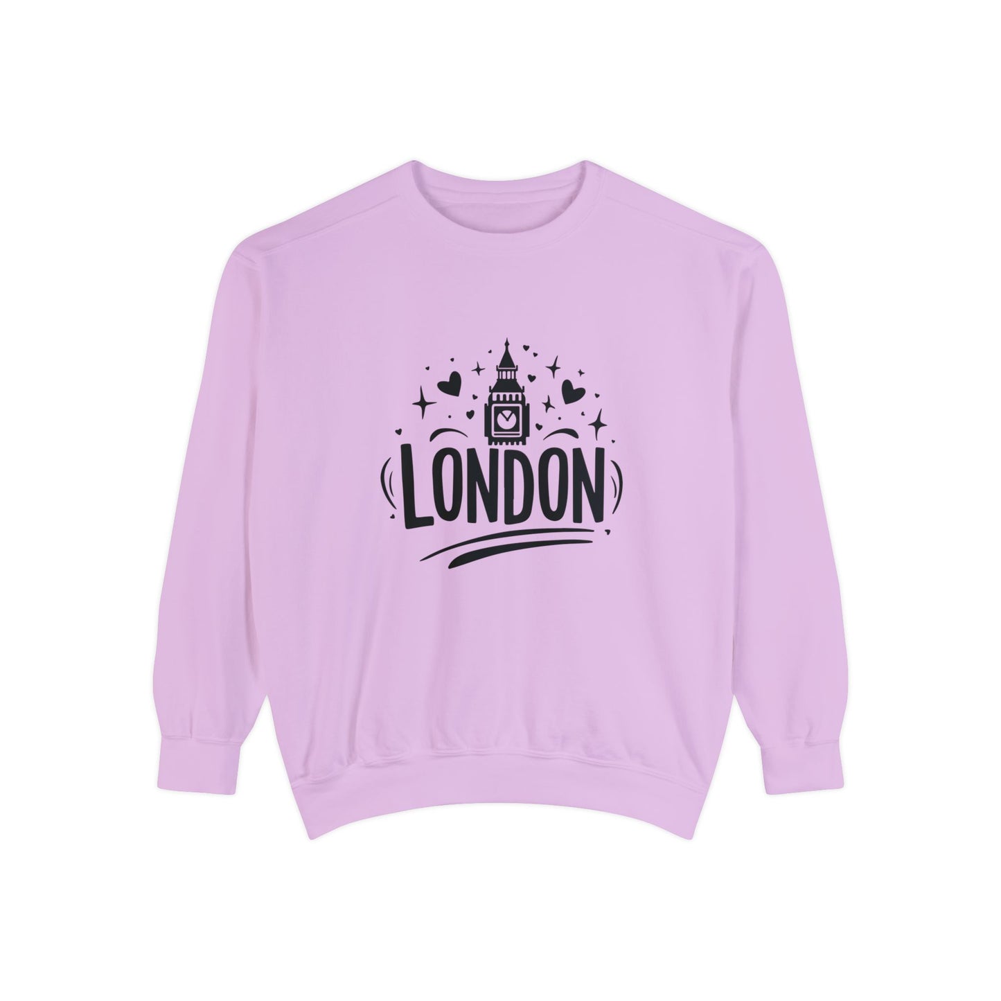Unisex Garment-Dyed Sweatshirt Trendy - Love London