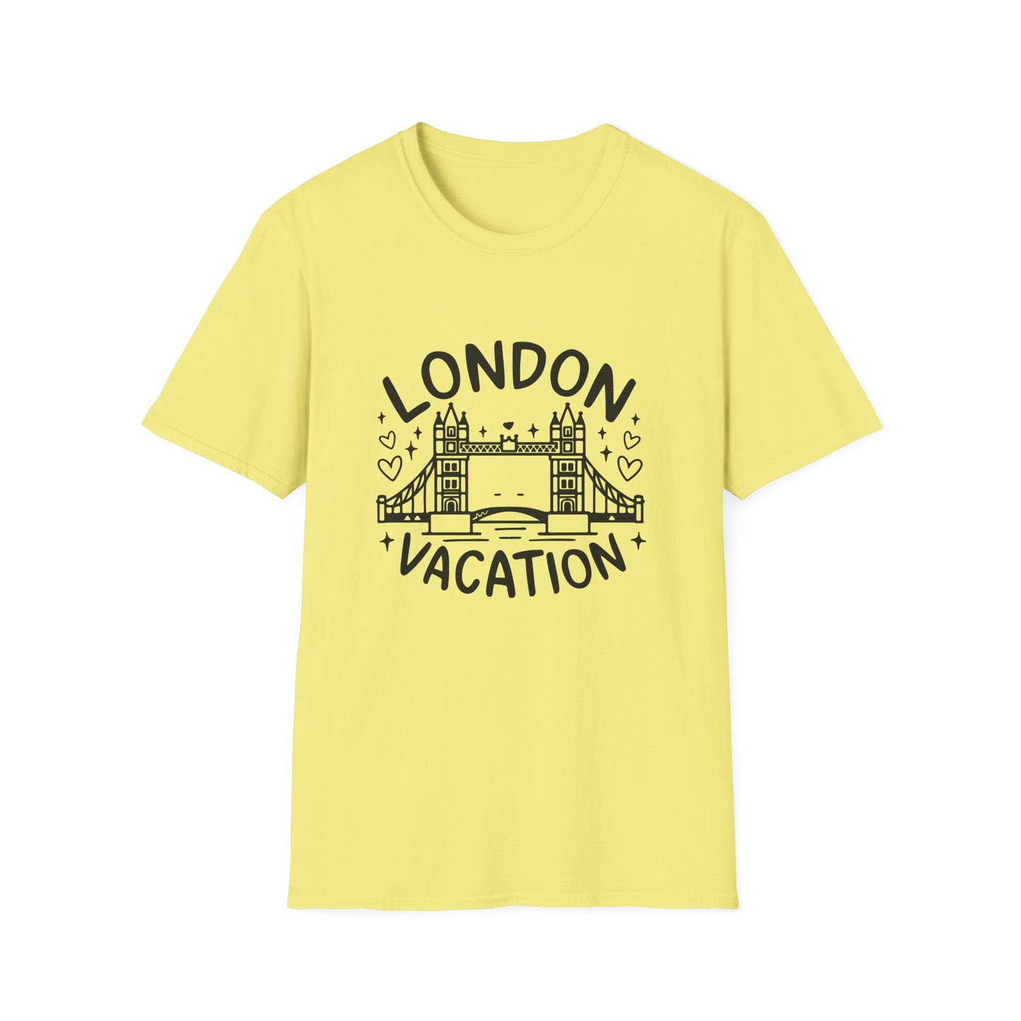 London Vacation Trendy Unisex Softstyle T-Shirt