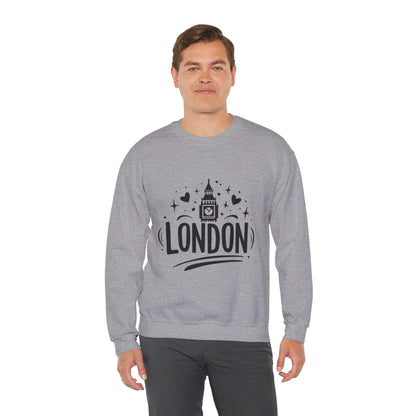 Unisex Heavy Blend™ Crewneck Sweatshirt Cozy  - Love London