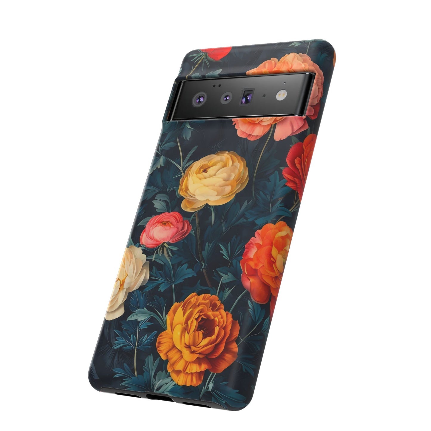 Floral Phone Case, Tough Cases for Phone Protection, Gift for Flower Lovers, Floral Designs, Spring Decor