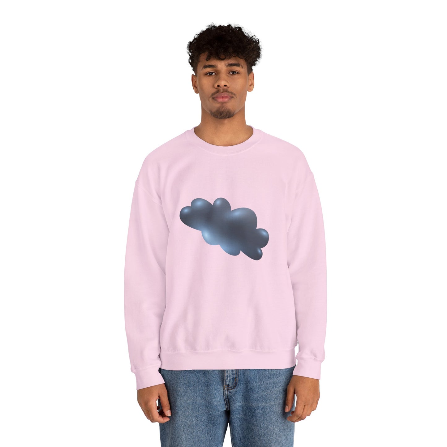 Unisex Heavy Blend™ Crewneck Sweatshirt Cozy - Serene Cloudscape