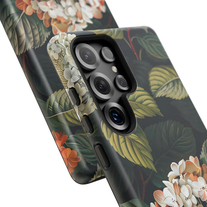 Floral Phone Case - Tough Cases, Nature Lover Gift, Floral Design, Botanical Phone Cover, Stylish Cellphone Accessory, Mother's Day Gift